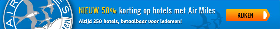Inspiratie: Nieuw bij HotelSpecials.nl, 50% korting op hotels met Air Miles