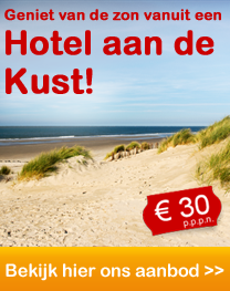 Geniet van de zon vanuit een hotel aan de kust!