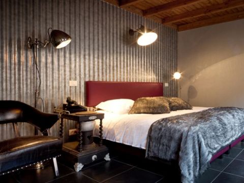 Atelier Double/twin-kamer met whirlpool (incl. ontbijt)