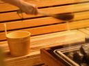 Ontspannen in de sauna