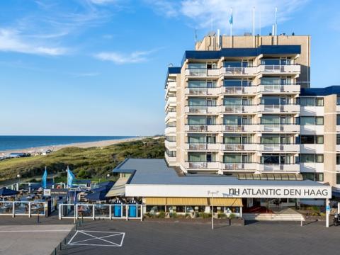Hotel-070-Den-Haag.nl | Het sfeervolle NH Atlantic Hotel ligt direct aan het strand van Kijkduin. Maak een fiets- of wandeltocht door de prachtige omgeving en maak een uitstapje naar de binnenstad van Den Haag. | Kijkduin | 070 | Zuid-Holland