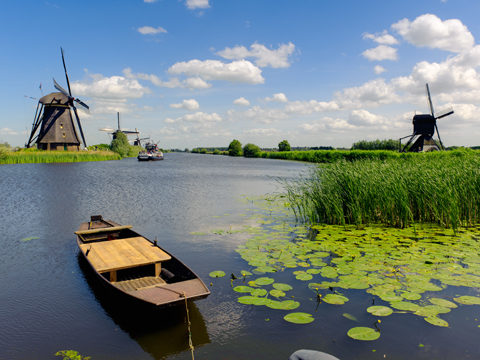 Nederlands trots! 4 dagen genieten nabij de Biesbosch en Kinderdijk, € 54,- p.p